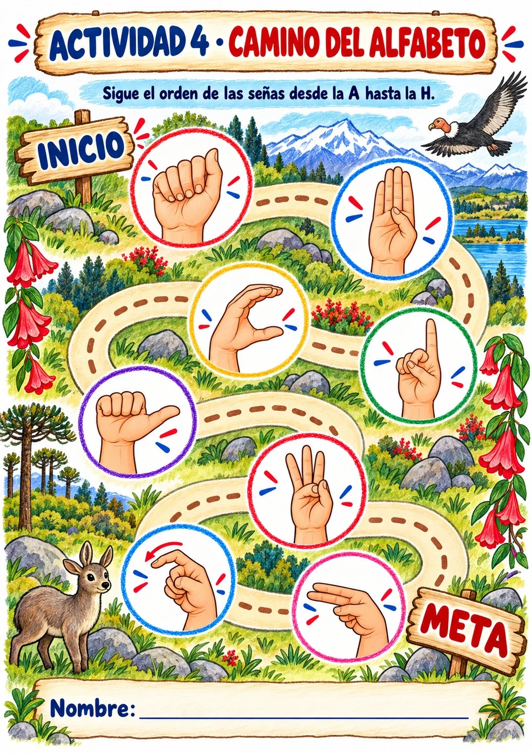 Camino del Alfabeto