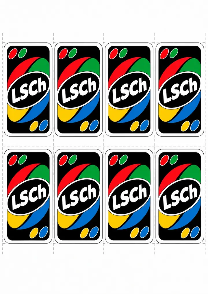UNO en LSCh — reverso de cartas