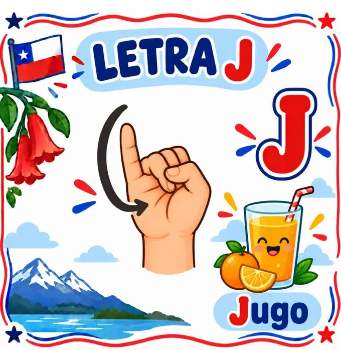 Alfabeto de pared en LSCh — imagen 5